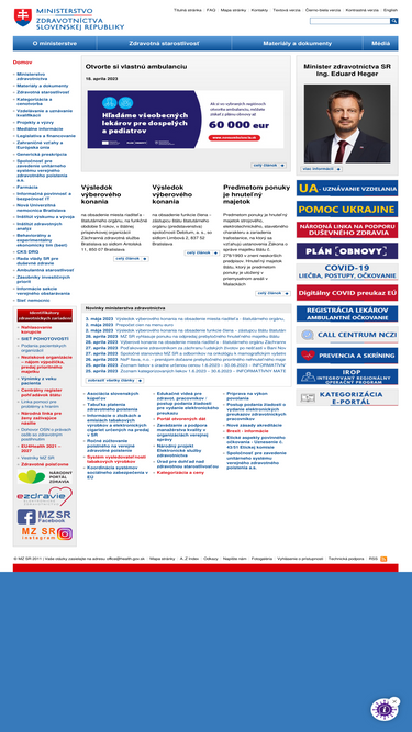 health.gov.sk