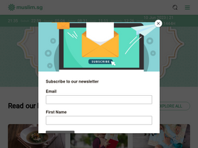 'muslim.sg' screenshot