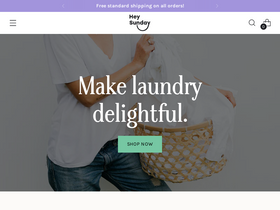 Heysunday homepage screenshot