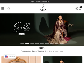 SIFA homepage screenshot