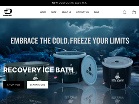 Diveblast website screenshot