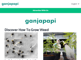 'ganjapapi.com' screenshot