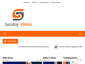 'sundayvision.co.ug' screenshot