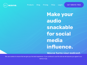 'wavve.co' screenshot