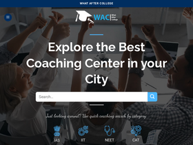 'whataftercollege.com' screenshot