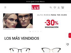 'lux.mx' screenshot