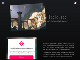 'murlok.io' screenshot
