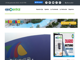 'ejecentral.com.mx' screenshot