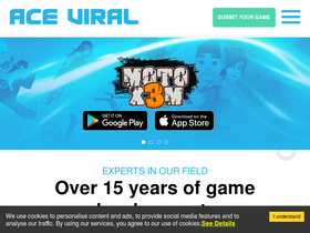 'aceviral.com' screenshot