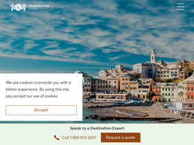 'kensingtontours.com' screenshot