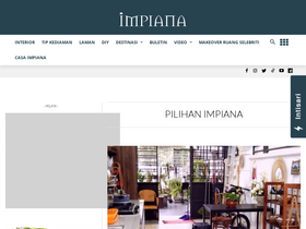 'impiana.my' screenshot