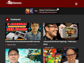 'cinemassacre.com' screenshot