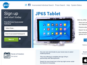 'jpay.com' screenshot