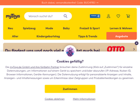 'mytoys.de' screenshot