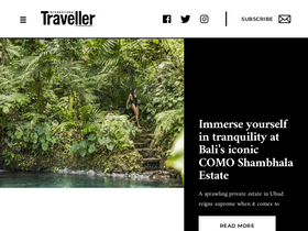 'internationaltraveller.com' screenshot