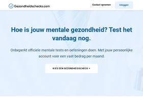 'gezondheidschecks.com' screenshot