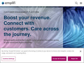 'emplifi.io' screenshot