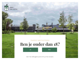 'trappistwestvleteren.be' screenshot