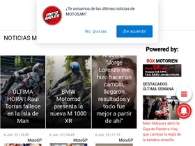 'motosan.es' screenshot