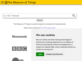 'themeasureofthings.com' screenshot