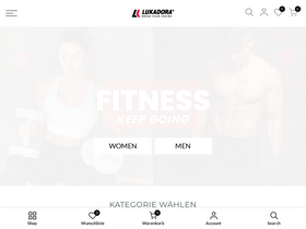 lukadora.com homepage screenshot