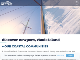 'discovernewport.org' screenshot