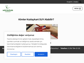 'multeciler.org.tr' screenshot