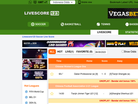 'livescore123.club' screenshot