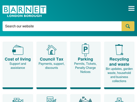'barnet.gov.uk' screenshot