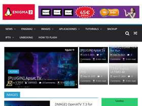 'enigma2.net' screenshot
