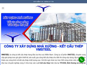 'vietmysteel.com' screenshot