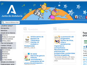 'observatoriodelainfancia.es' screenshot