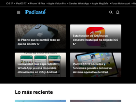 'ipadizate.com' screenshot