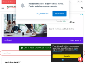 'bolsade-trabajo.com' screenshot