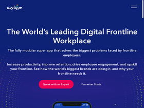 'workjam.com' screenshot