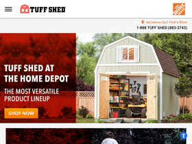 '888tuffshed.com' screenshot