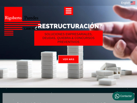 'rigobertoparedes.com' screenshot