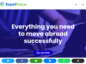 'expatfocus.com' screenshot