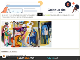 'guerisonetdelivrance.com' screenshot