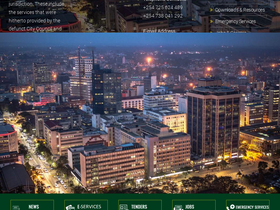 'nairobi.go.ke' screenshot