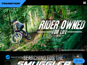 'transitionbikes.com' screenshot