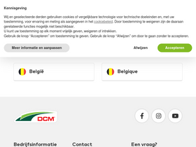 'dcm-info.be' screenshot