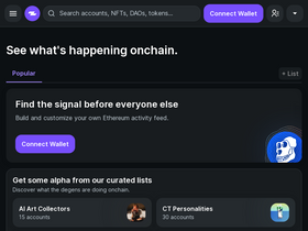 'zapper.fi' screenshot