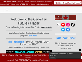 'canadianfuturestrader.ca' screenshot