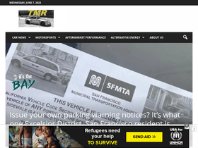 'tiremeetsroad.com' screenshot