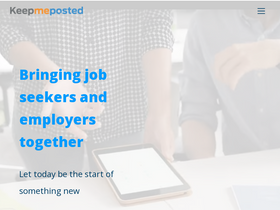 'keepmeposted.com.mt' screenshot