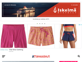 'tanssiin.fi' screenshot