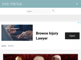 'dvdmoviemenus.com' screenshot