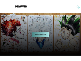 Drawin.shop homepage screenshot