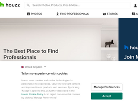 'houzz.co.uk' screenshot